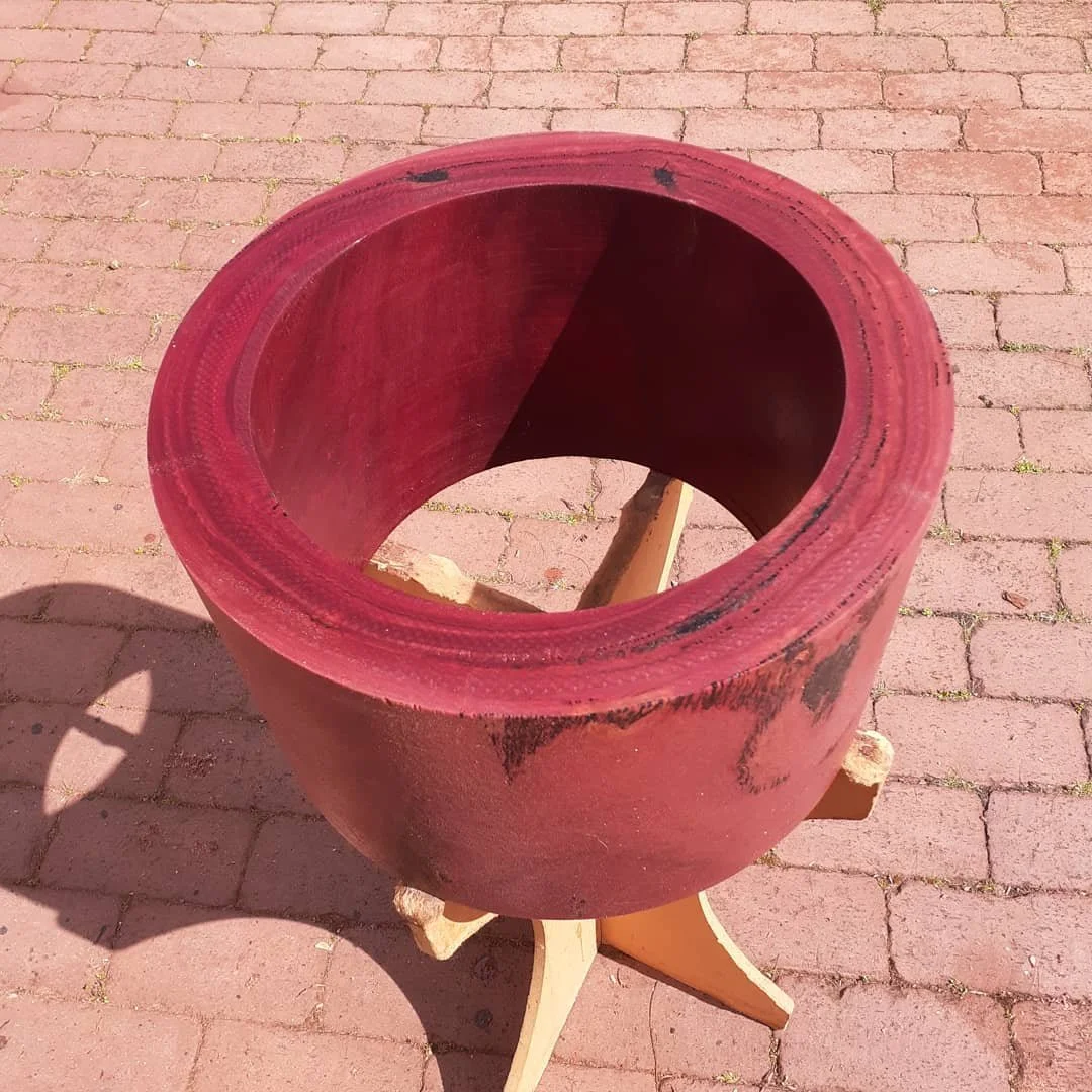 A Salmon Gum blank shell
