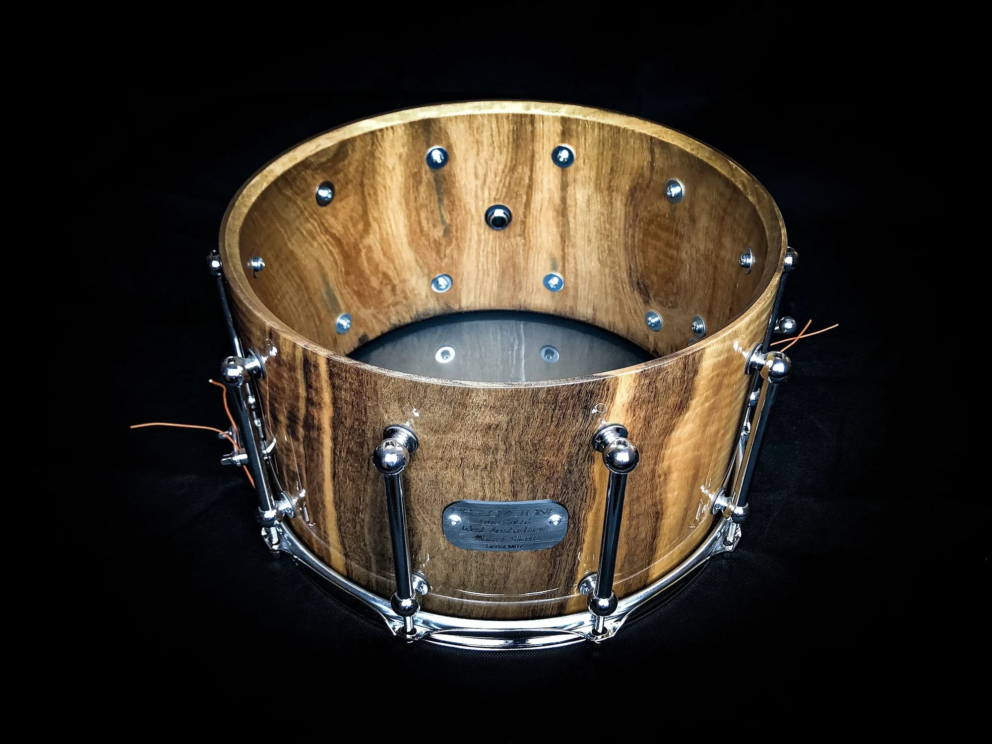 Fiddle-Back Marri 14″ × 8″ Gloss – view 3