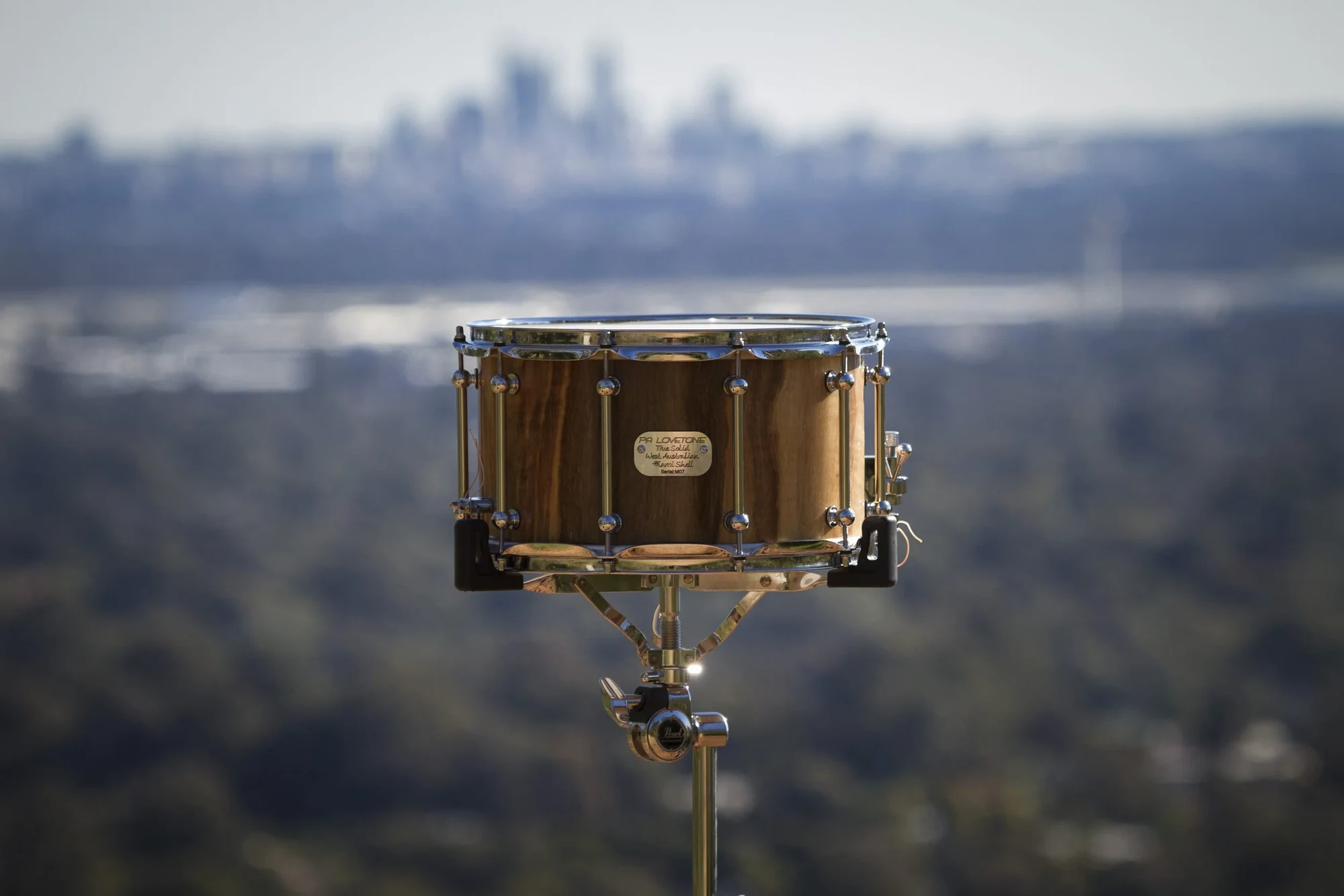 Fiddle-Back Marri 14″ × 8″ Gloss – view 5