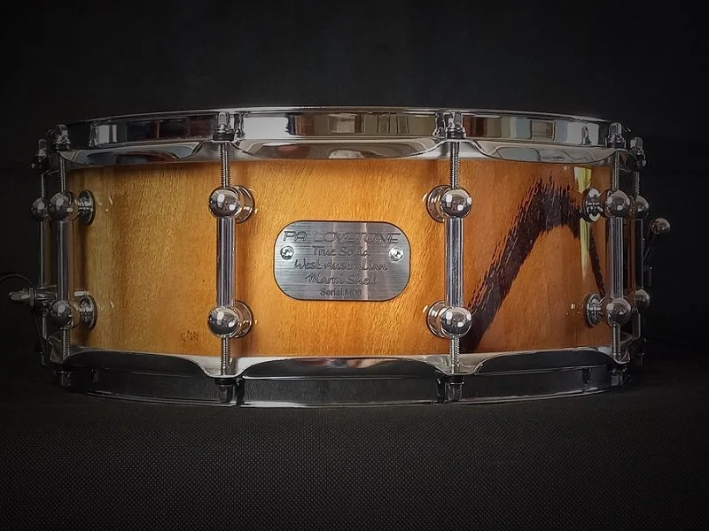 Rudy Miranda with his Marri snare