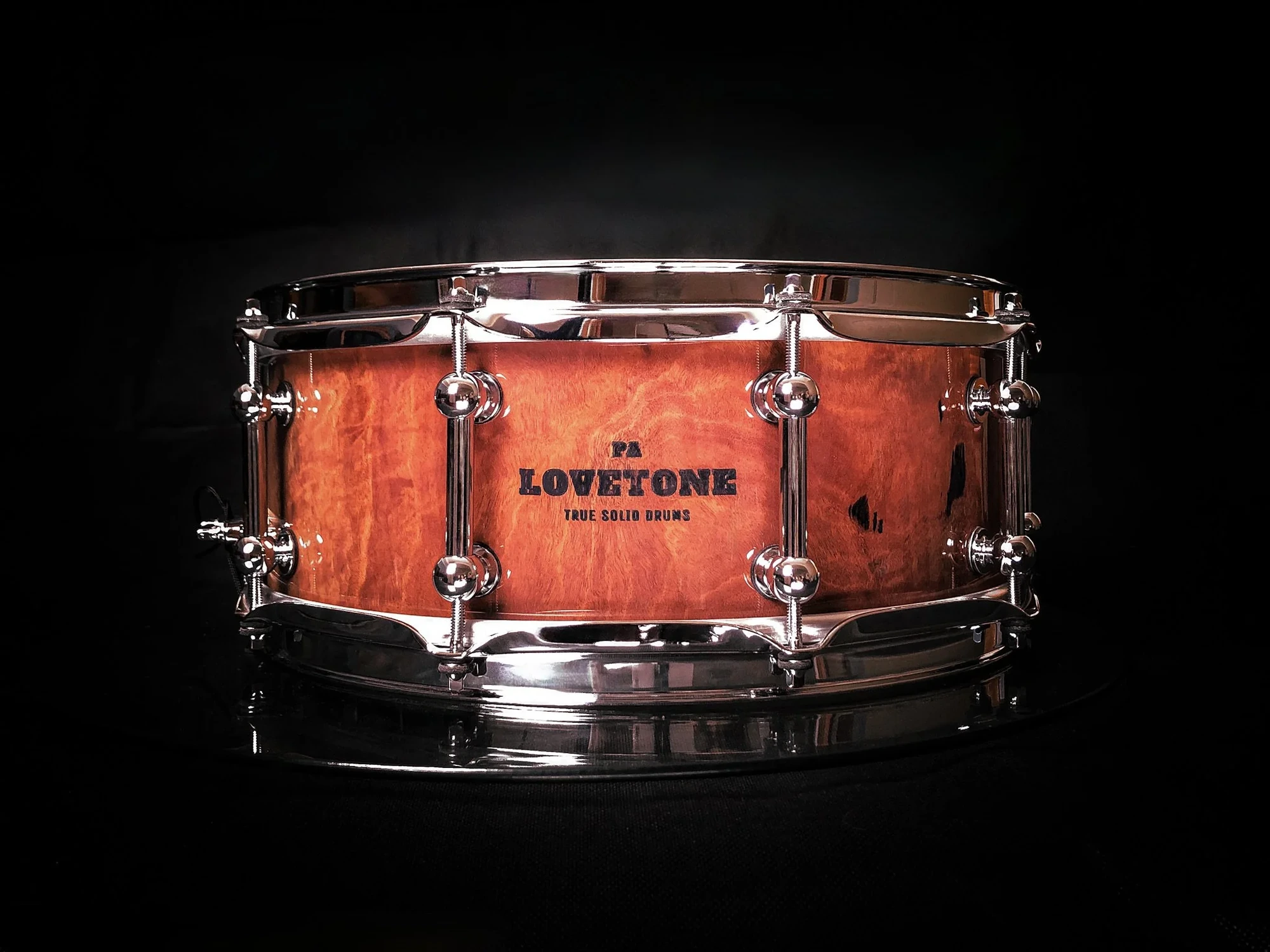 Jarrah snare drum