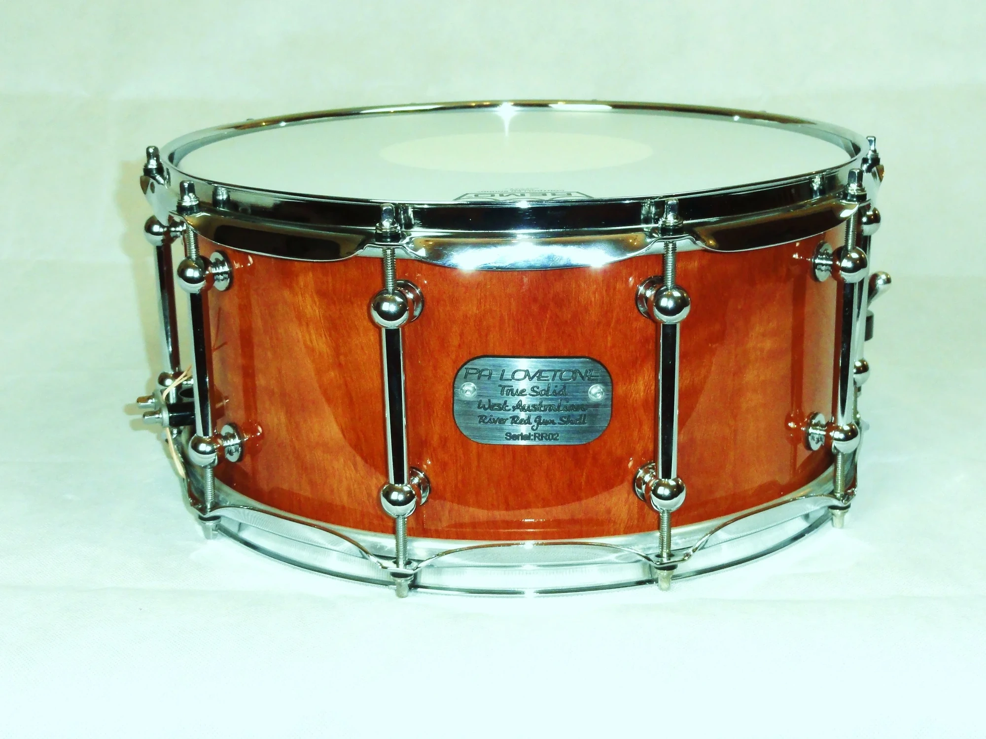 Blood-red freshly cut River Red Gum
